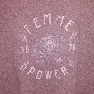 Lane Bryant- Femme Power T-shirt 18/20